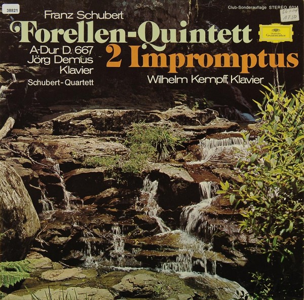 Schubert: Forellenquintett / 2 Impromptus