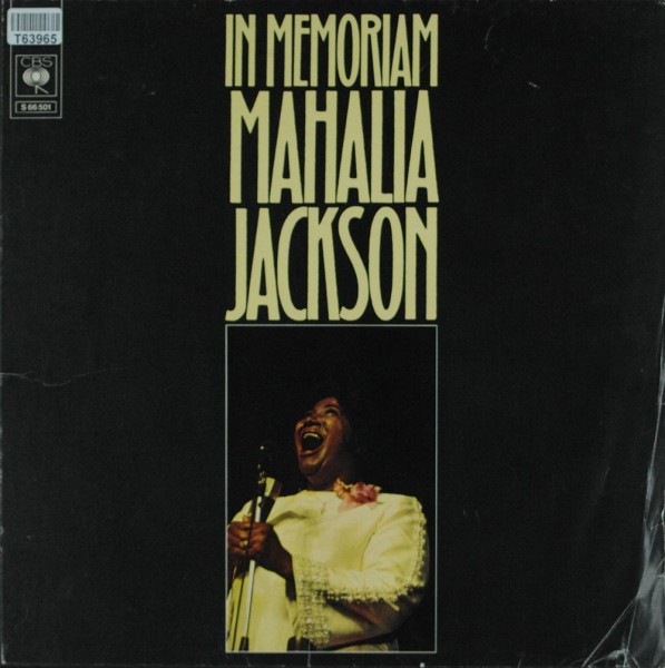 Mahalia Jackson: In Memoriam