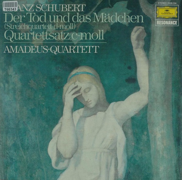Franz Schubert - Amadeus-Quartett: Der Tod Und Das Mädchen (Streichquartett D-Moll) / Quar