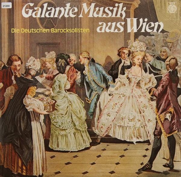 Verschiedene: Galante Musik aus Wien - Deutsche Barocksolisten