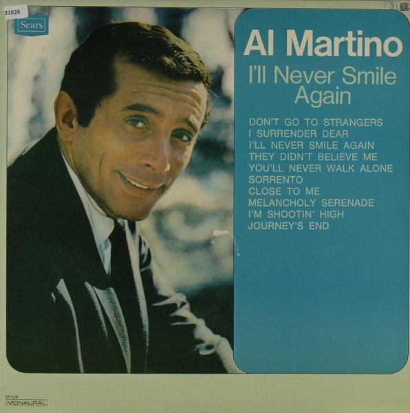 Martino, Al: I´ll never smile again