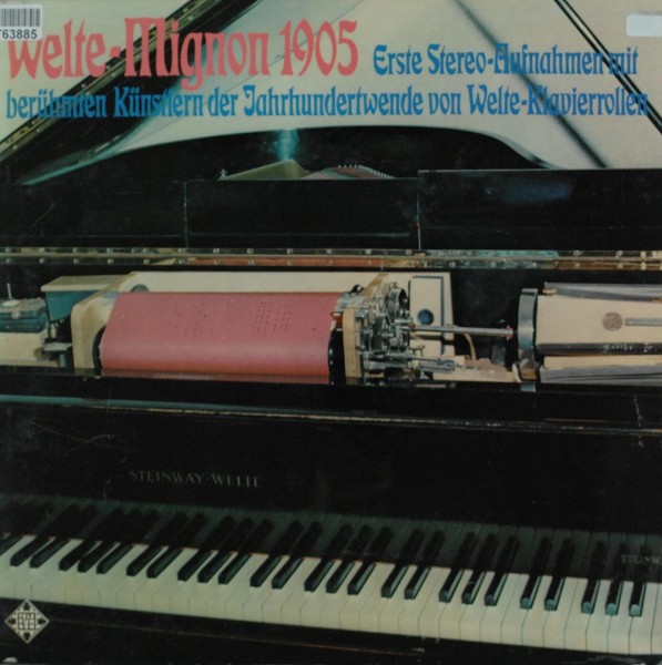 Various: Welte-Mignon 1905 Erste Stereo-Aufnahmen Mit Berühmten