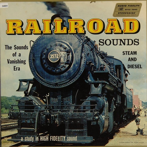 No Artist: Railroad Sounds - Steam and Diesel (Non-Music)