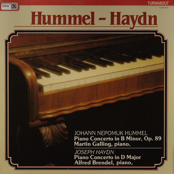 Hummel / Haydn: Piano Concertos: in B Minor, op. 89 / in D Major