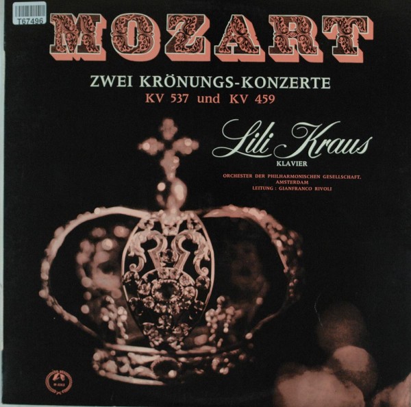 Wolfgang Amadeus Mozart, Lili Kraus, The Am: Zwei Krönungs-Konzerte