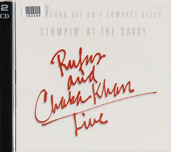 Rufus and Chaka Khan: Live - Stompin´ at the Savoy