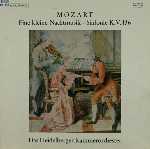 Wolfgang Amadeus Mozart: Eine Kleine Nachtmusik - Sinfonie K.V. 136