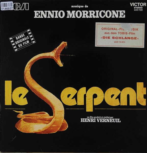 Ennio Morricone: Le Serpent (Bande Originale Du Film)