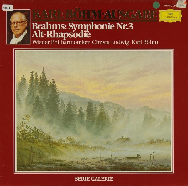 Brahms: Symphonie Nr. 3 / Alt-Rhapsodie