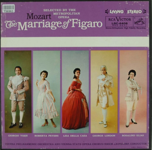 Wolfgang Amadeus Mozart: Marriage Of Figaro