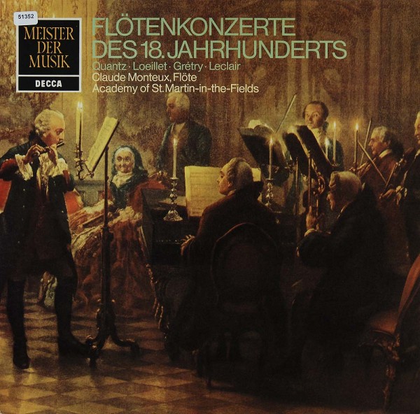 Verschiedene: Flötenkonzerte des 18. Jahrhunderts