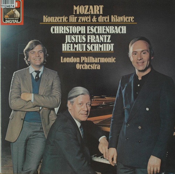 Wolfgang Amadeus Mozart, Christoph Eschenbac: Konzerte Für Zwei &amp; Drei Klaviere