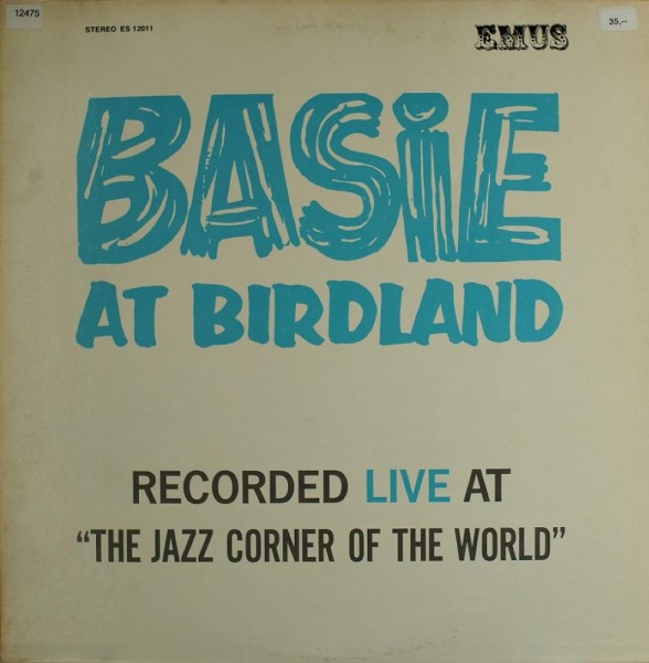 Basie, Count: Count Basie at Birdland