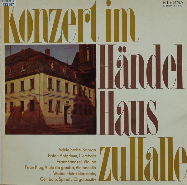 Georg Friedrich Händel: Konzert Im Händel-Haus Zu Halle