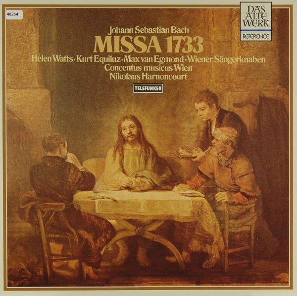 Bach: Missa 1733