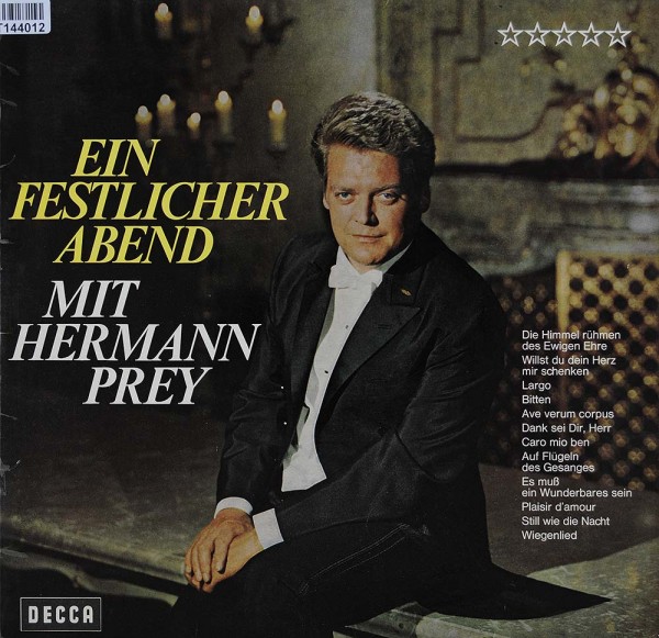 Hermann Prey: Ein Festlicher Abend Mit Hermann Prey