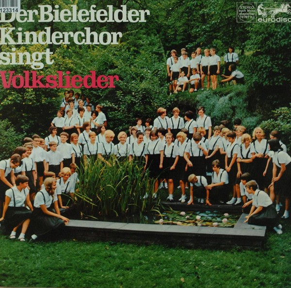 Der Bielefelder Kinderchor: Der Bielefelder Kinderchor Singt Volkslieder