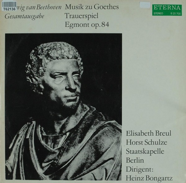 Ludwig van Beethoven: Musik Zu Goethes Trauerspiel Egmont Op.84