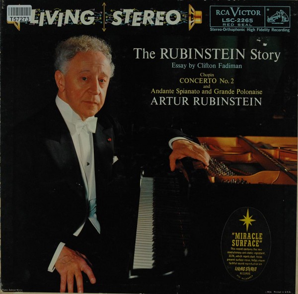 Arthur Rubinstein, Frédéric Chopin: The Rubinstein Story (Concerto No. 2 And Andante Spianato And Gr