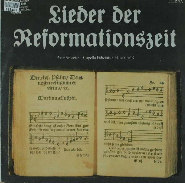 Various: Lieder Der Reformationszeit