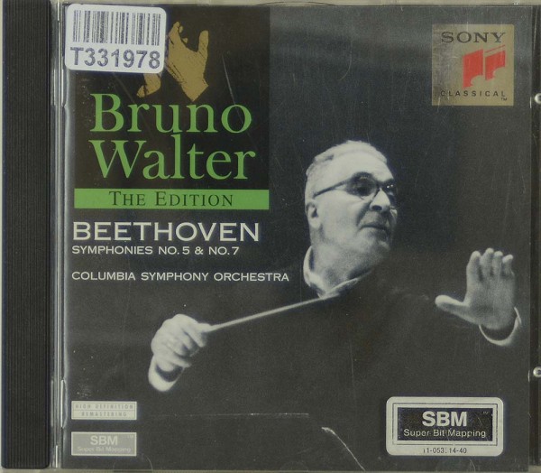 Bruno Walter: Beethoven Symphonies Nº5 &amp; Nº7