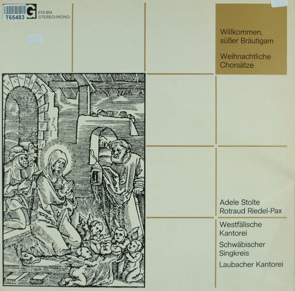 Various: Willkommen Süßer Bräutigam - Weihnachtliche Chorsätze