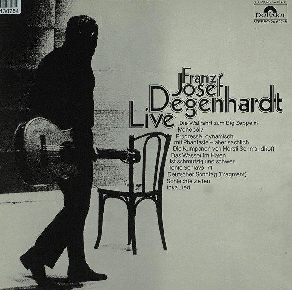 Franz Josef Degenhardt: Live
