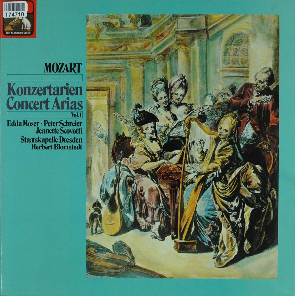 Wolfgang Amadeus Mozart, Staatskapelle Dresd: Konzertarien Concert Arias