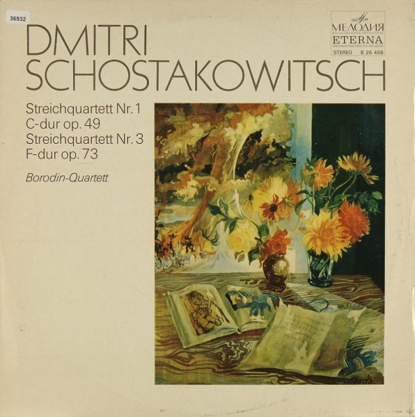 Schostakowitsch: Streichquartette Nr. 1 &amp; 3