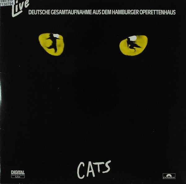 Andrew Lloyd Webber: Cats Live - Deutsche Gesamtaufnahme Aus Dem Hamburger Op