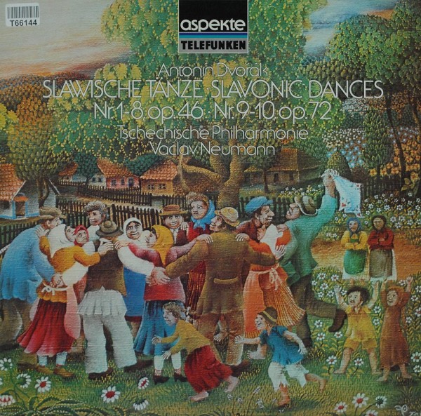 Antonín Dvořák / The Czech Philharmonic Orc: Slawische Tänze - Slavonic Dances: Nr. 1-8, Op.46 - Nr.