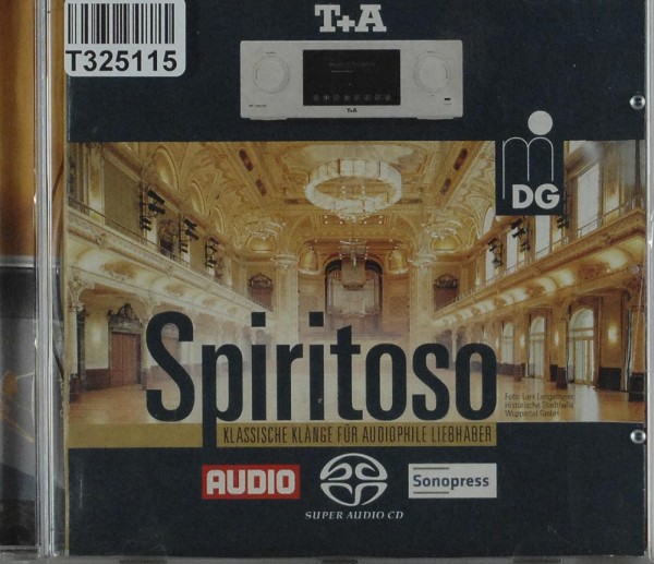 Various: Spiritoso - Klassische Klänge Für Audiophile Liebhaber