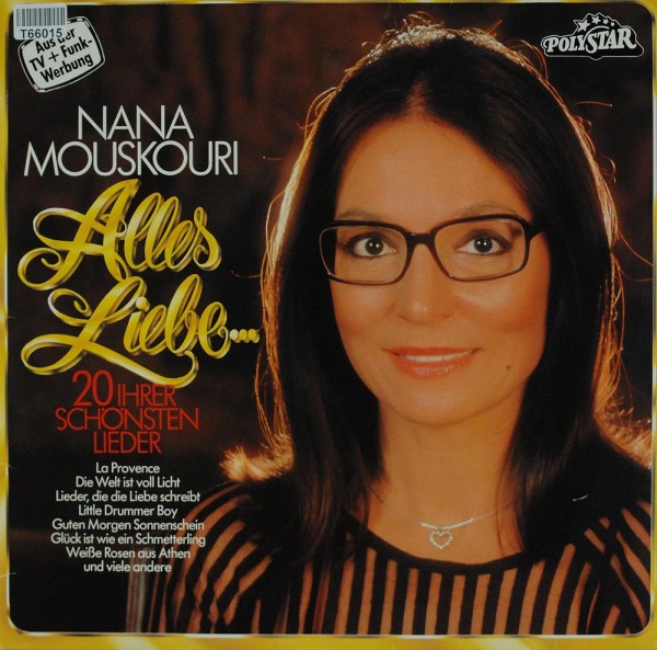 Nana Mouskouri: Alles Liebe...(20 Ihrer Schönsten Lieder)