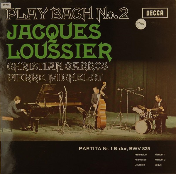 Loussier, Jacques: Play Bach No. 2