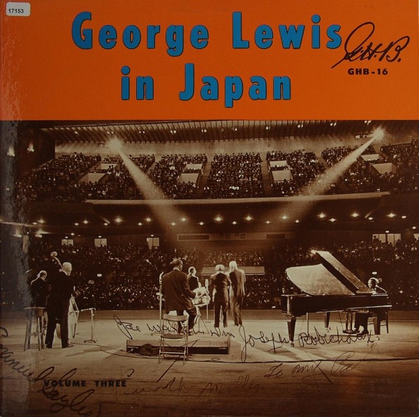Lewis, George: George Lewis in Japan