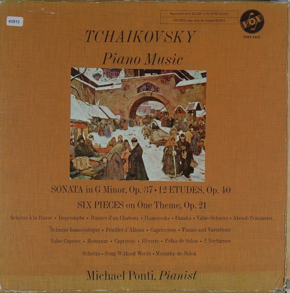 Tschaikowsky: Piano Music