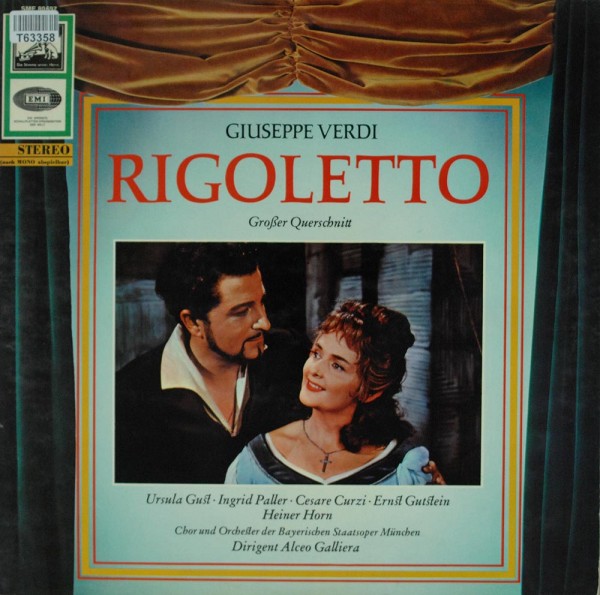 Giuseppe Verdi - Cesare Curzi, Ernst Gutstein, Ingrid Paller, …: Rigoletto / Großer Querschnitt
