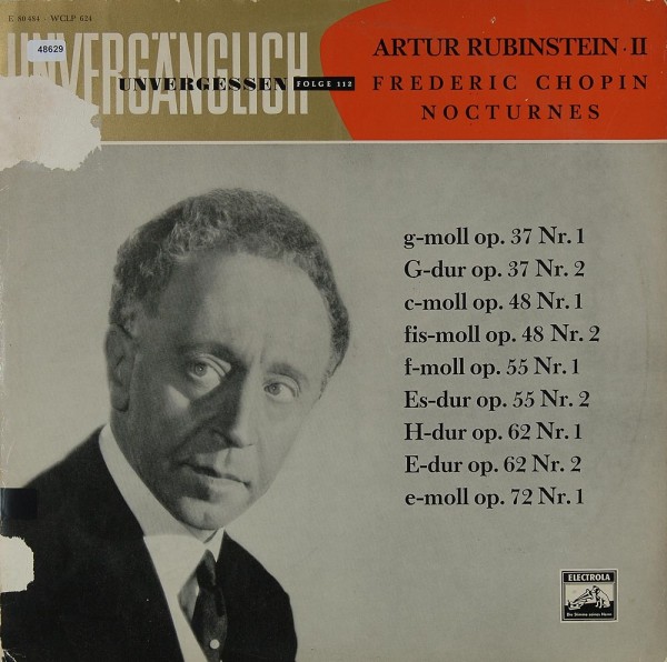Rubinstein: Artur Rubinstein II - Chopin - Nocturnes