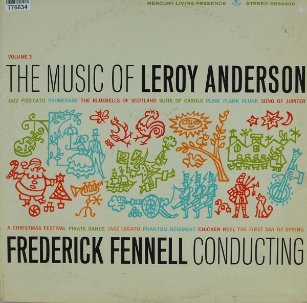 Leroy Anderson, Frederick Fennell: The Music of Leroy Anderson Volume 3