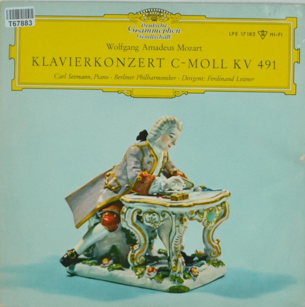 Wolfgang Amadeus Mozart - Wilhelm Kempff, B: Konzerte Für Klavier Und Orchester Nr. 24 C-Moll Kv 491