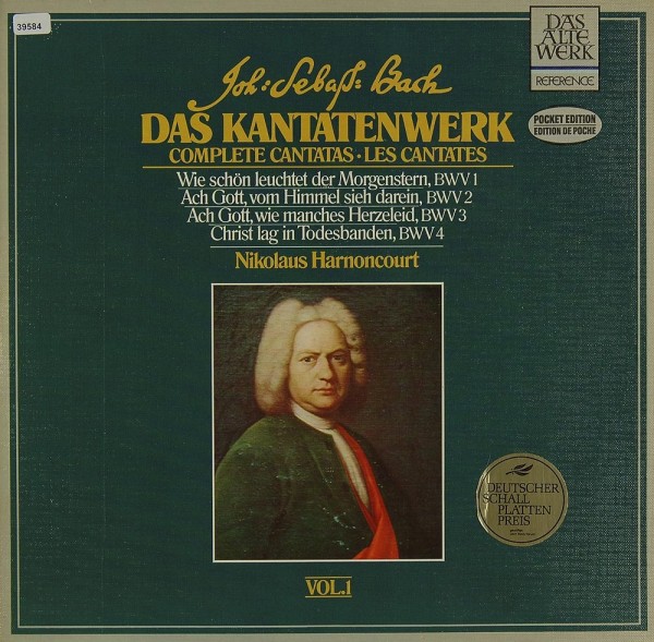 Bach: Das Kantatenwerk Vol. 1
