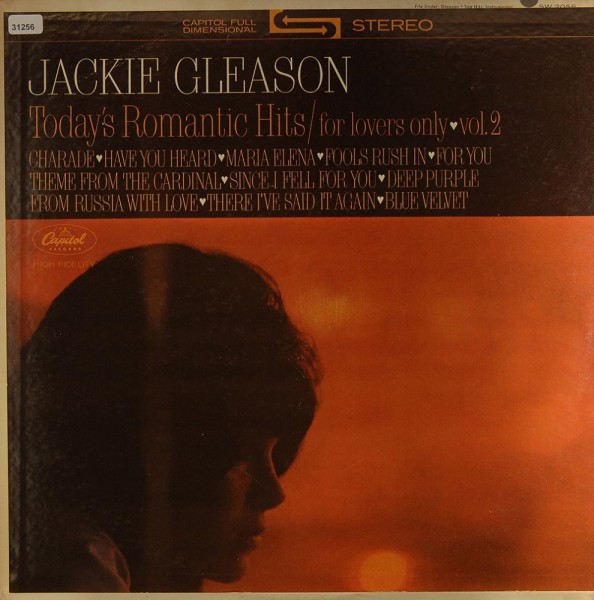 Gleason, Jackie: Today`s Romantic Hits - For Lovers Only Vol. 2