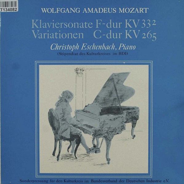 Wolfgang Amadeus Mozart: Klaviersonate F-dur KV 332 / Variationen C-dur KV 265