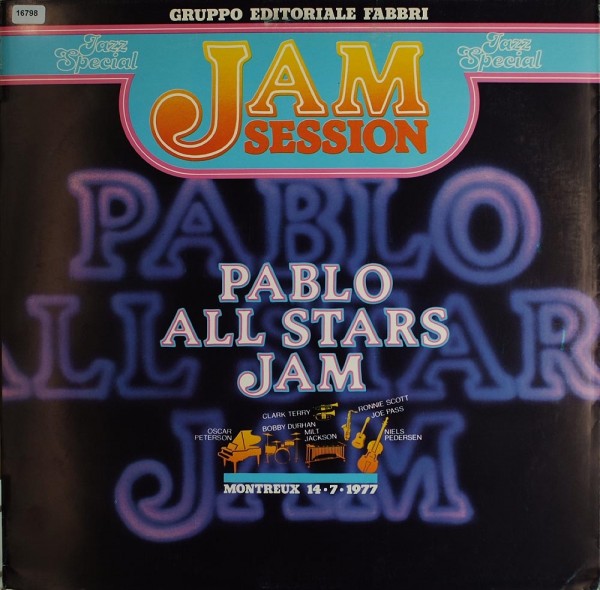 Pablo All Stars Jam: Jam Session Montreux 14.7.1977