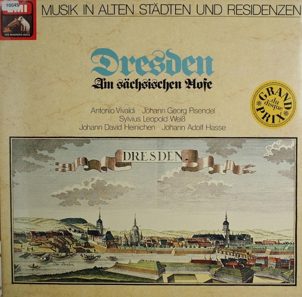 Vivaldi / Pisendel / Weiß / Heinichen / Hasse: Musik in alten Städten-Dresden- Am sächs. Hofe