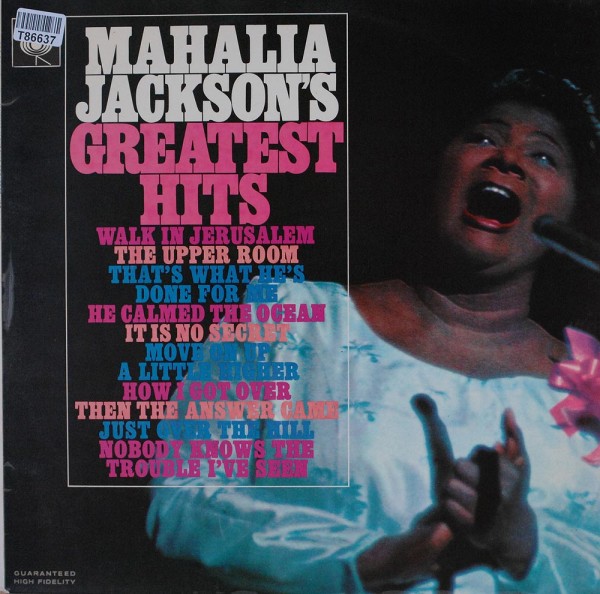 Mahalia Jackson: Mahalia Jackson&#039;s Greatest Hits