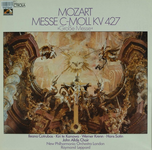 Wolfgang Amadeus Mozart - Ileana Cotrubas New Philharmonia Orchestra Raymond Leppard: Messe C-moll