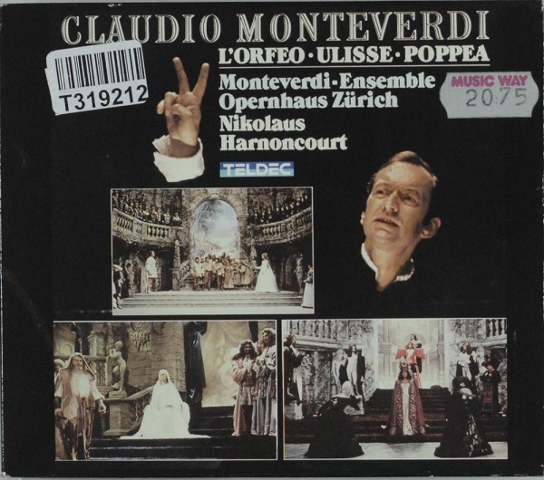 Claudio Monteverdi: L&#039;Orfeo-Ulisse-Poppea
