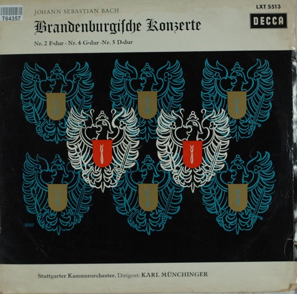 Johann Sebastian Bach - Stuttgarter Kammero: Brandenburgische Konzerte Nr. 2 F-dur ∙ Nr. 4 G-dur ∙