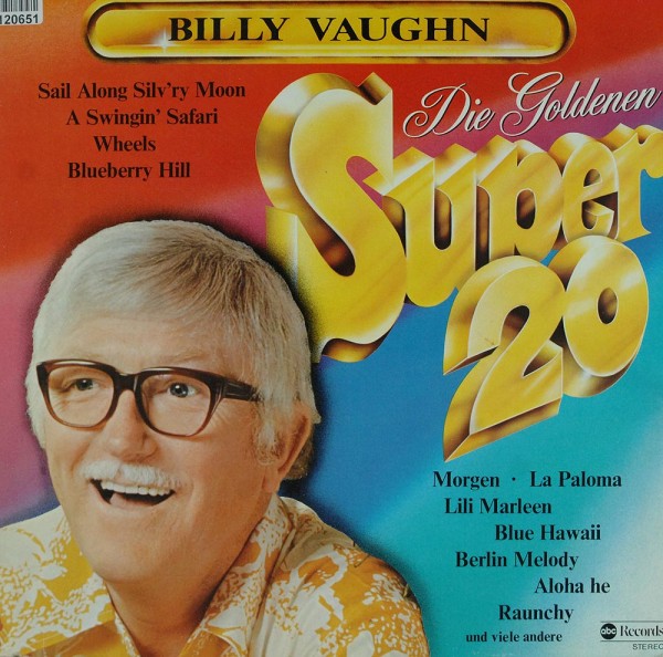Billy Vaughn: Die Goldenen Super 20
